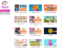 Tablet Screenshot of cartoondollemporium.com